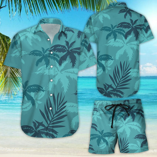 Darktreedesigns Aloha Hawaiian Shirt - Tree Floral Button Drown Shirt - Best Summer Gifts For Men