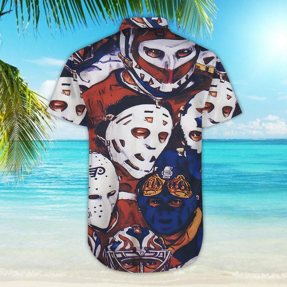 Darktreedesigns Amazing Hockey Mask Hawaiian Shirt | For Men & Women | Adult | HW6656