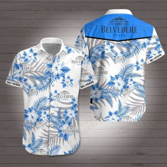 Darktreedesigns Belvedere Vodka Hawaiian Shirt