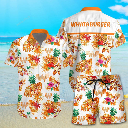 Darktreedesigns Whataburger Hawaiian Shirt