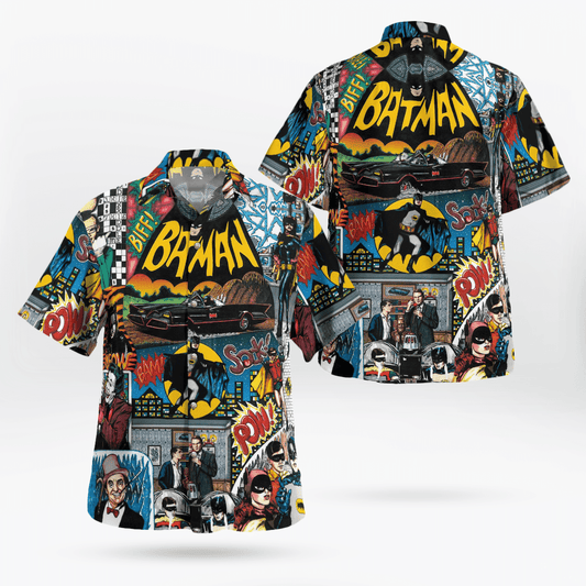 Darktreedesigns Batman 66 V2 Hawaiian Shirt