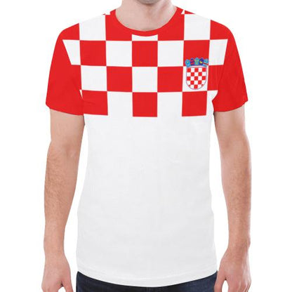 Darktreedesigns Croatia Football T Shirt