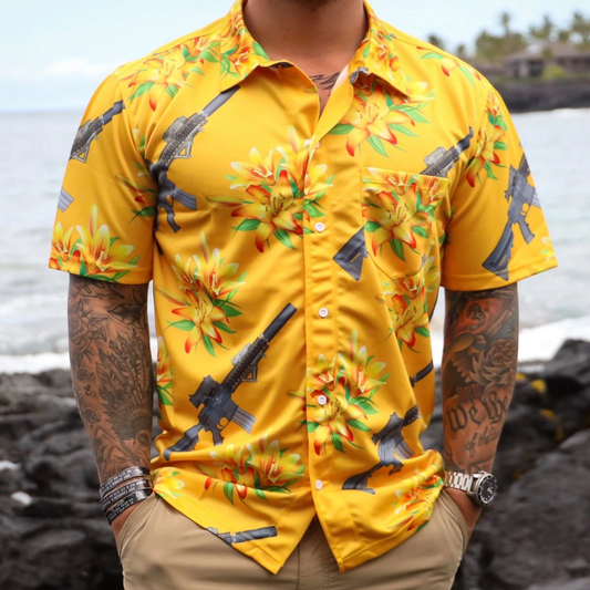 Darktreedesigns Aloha Mk18 Hawaiian Shirt