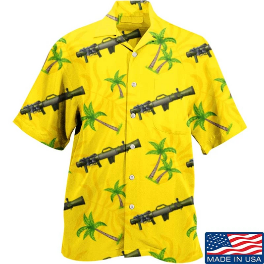 Darktreedesigns Aloha Palm Tree Carl Gustaf Hawaiian Shirt